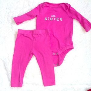 2 piece set for the little sister